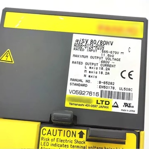 Módulo Amplificador ORIGINAL FANUC A06B-6124-H209 Alpha I SVM2-80/80HVi, Piezas de Repuesto para Accionamiento de 2 Ejes - Product Image 3