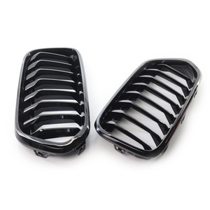 Rejilla delantera para parachoques BMW X2 F39, rejilla de radiador de plástico ABS para modelos 2018-2021, número de pieza 51712455246 - Product Image 1