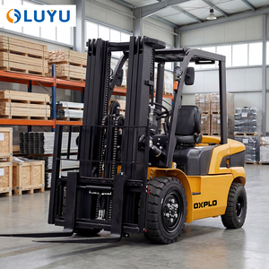 מלגזה דיזל מקצועית 3 טון CPCD30 3t, גובה הרמה מקסימלי 4000 ס\\\"מ, עם פונקציית הזזת צד, מכוון מזלגות ומערכת תיבת הילוכים אוטומטית - Product Image 1