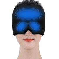 Chapeau en gel rafraîchissant avec coussin en gel intégré, personnalisable, OEM ODM, vente chaude, pour soulager les maux de tête et les migraines