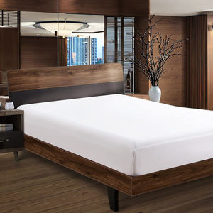 Ensemble de draps en coton pur de qualité hôtelière, taille double, king, queen, 300 fils, respirant, écologique, fabriqué en usine - Product Image 1