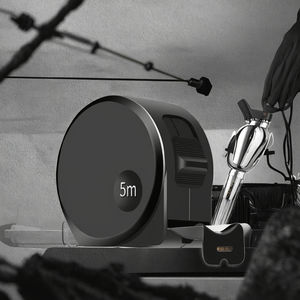 Portable Mini haute précision 8m noir or givré acier ruban à mesurer Anti-chute usure épaissie métrique serrure manuelle - Product Image 3