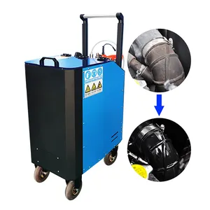 Máquina de jateamento de gelo seco para limpeza de motores de automóveis e material rodante de automóveis