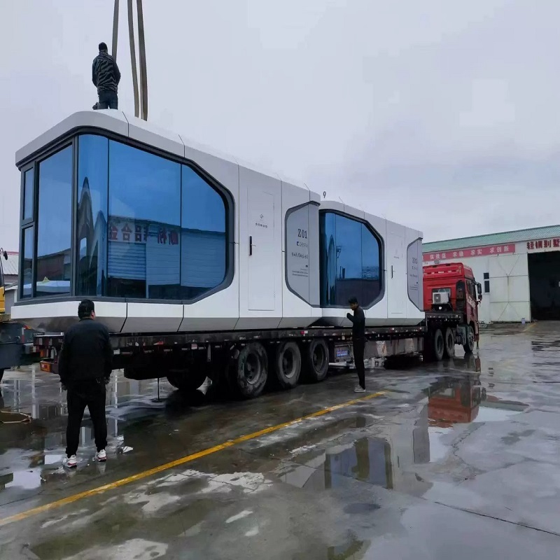 Amusement Park Mobile Trailer House Villa