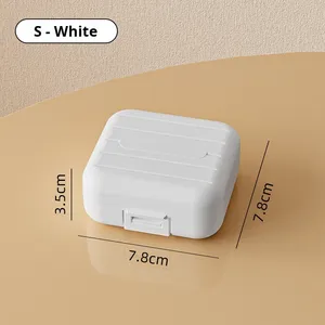 Hiện đại bền vững xách tay mini thực phẩm an toàn hộp đồ trang sức với tiêm đúc PP nhựa bảy ngày-một tuần snap-on ngăn - Product Image 6