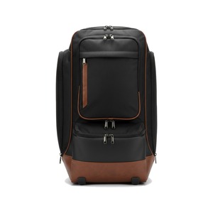 Pickleball Padel-Elegant Technical <b>Backpack</b> with Moulded Base Holds 2 Paddles with Vented Shoe Compartment 600D Matte Custom Log - Product Image 1
