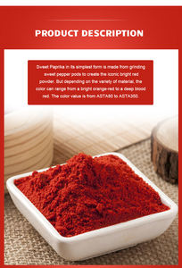 พริกชี้ฟ้าพริกแดงแบบนึ่งแห้งผงพริกแดงหวาน gochugaru กิมจิสำหรับทำอาหารหรือปรุงรส - Product Image 6