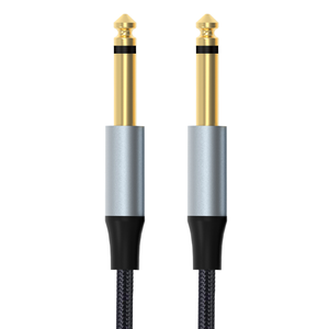 <span class=keywords><strong>Cable</strong></span> <span class=keywords><strong>de</strong></span> Audio Estéreo <span class=keywords><strong>de</strong></span> 6.5mm a 6.35mm, <span class=keywords><strong>Cable</strong></span> <span class=keywords><strong>de</strong></span> Audio <span class=keywords><strong>Auxiliar</strong></span> Macho a Macho con Conectores Dorados para Tarjetas <span class=keywords><strong>de</strong></span> <span class=keywords><strong>Sonido</strong></span> DVD y Amplificadores - Product Image 1