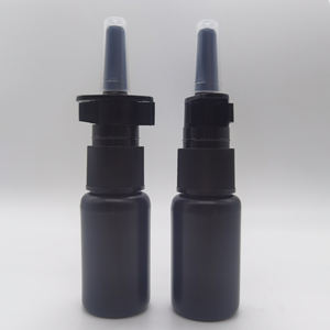 RTS 15 мл HDPE черный мелкий назальный спрей флакон с черным назальным опрыскивателем и зажимом - Product Image 4