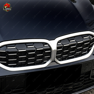 Rejilla delantera estilo Diamante de fibra de carbono negro brillante a buen precio para <span class=keywords><strong>BMW</strong></span> <span class=keywords><strong>Serie</strong></span> <span class=keywords><strong>3</strong></span> G20 G28 LCI 2023 + rejilla de parachoques de coche Red de coche - Product Image 5