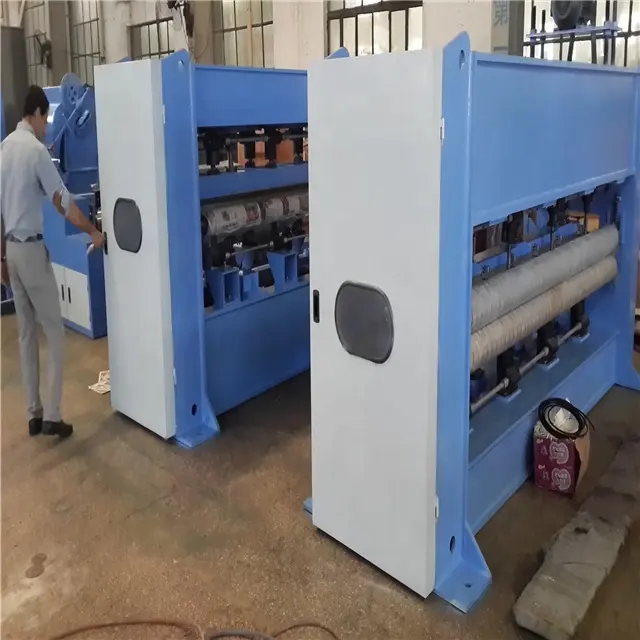 중국 부직포 기계 고속 바늘 펀칭 기계 생산 라인 geotextile 직물 기계