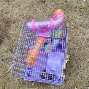 Di plastica Gabbia del Criceto, Commercio All'ingrosso Della Fabbrica di Lusso Piega Personalizzata di Plastica A Buon Mercato In Metallo Gabbia del Criceto Acrilico Per La Vendita - Product Image 3