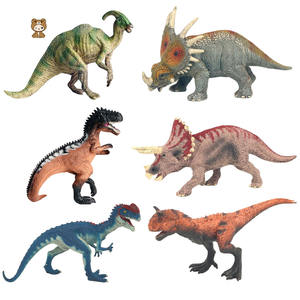 Dinosauro giurassico giocattolo triceratopo Tyrannosaurus Rex simulazione solido dinosauro modello pellicola stesso ragazzo giocattolo per bambini - Product Image 1