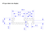 Glissière de guidage pour le travail du bois, rail de guidage, échelle de poussée, échelle, scie circulaire électrique, table basculante, établi, modification DIY