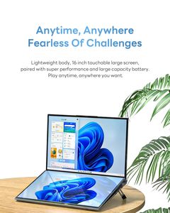 Portátil Plegable de Doble Pantalla Táctil Delgada con Intel I7 de 12.ª Generación Original, Nuevo, para Juegos, Negocios y <span class=keywords><strong>Estudiantes</strong></span> - Product Image 5