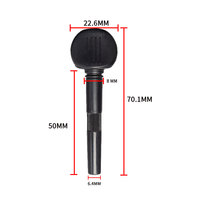 1 pièce Accessoires pour violon Mécanique Fine Tuning Chord Shaft Full Fiddle Violin Gear Tuning Peg