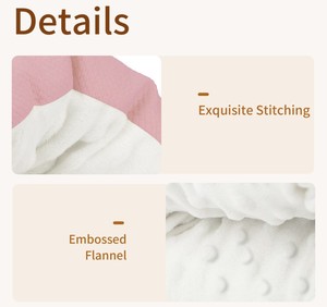 Cómoda almohada de <span class=keywords><strong>lactancia</strong></span> para bebés, almohada de brazo para bebés, almohada calmante Wonder de alimentación - Product Image 4