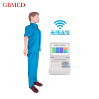 Mannequin d'entraînement CPR intelligent pleine grandeur de 7 pouces avec connectivité sans fil et imprimante pour la science médicale - Vente chaude