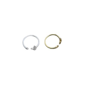 Cross Shape S925 Sterling <b>Silver</b> <b>Ring</b> With Pave Setting For Unisex Everyday Wear Iris Design <b>Adjustable</b> Opening - Product Image 5