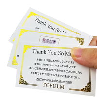 Cartes de remerciement, cartes de visite, cartes d'invitation de mariage et de fête, cartes dorées personnalisées avec marquage à chaud, impression numérique en gros