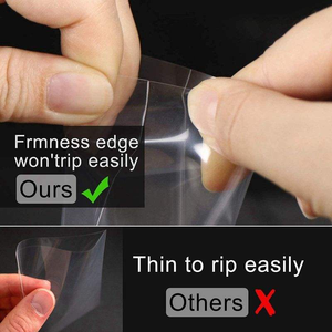 Pochettes intérieures transparentes en PP pour cartes de visite avec fermeture à clip – Qualité supérieure – Vente en gros - Product Image 3