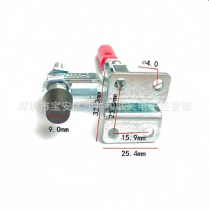 Gh-101-A Vertical <b>Quick</b> <b>Clamp</b> 9.0mm Outer Diameter Adjustable Industrial <b>Clamp</b> Galvanized Steel Metric Type A - Product Image 1