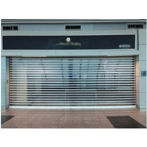 2024 trong suốt Polycarbonate/<span class=keywords><strong>PVC</strong></span> cán màn trập/Nhựa trong suốt Con lăn cửa - Product Image 4