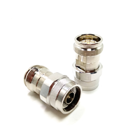 Assurance qualité prise mâle de type N vers 4.3-10 mini din femelle vers convertisseur adaptateur coaxial RF adaptateur coaxial 4.3-10 en stock