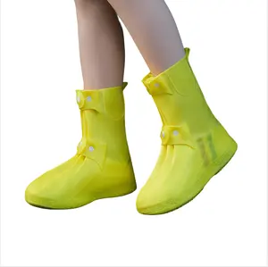 Protector Overshoes Sand Control Non-Slip Foldable Reusable Galoshes for Men Women Rainy
