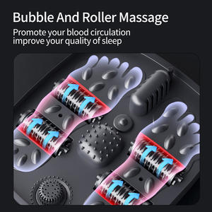 KASJ T3 Masajeador de pies Portátil Infrarrojo Pedicura Spa Burbuja Calor 400W 5-10L Capacidad Año Mejor Dispositivo de masaje de pies - Product Image 3