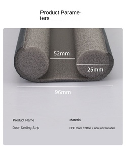 Nút cửa tùy chỉnh & con dấu đáy kích cỡ khác nhau & vật liệu bọt kiểm soát dịch hại sản phẩm cao su từ nhà máy - Product Image 6