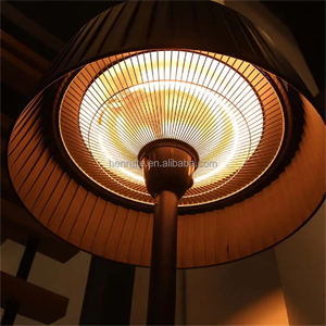 Calentador eléctrico infrarrojo halógeno con base de aluminio resistente de 2100W para interior/exterior independiente para calefacción de <span class=keywords><strong>terraza</strong></span> y Patio - Product Image 3