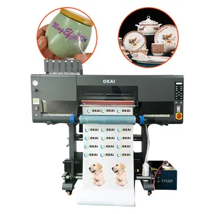 China Sales Uv Dft Printer 3Pcs 4Pcs I1600/I3200 Printheads Stabilize 60 cm UV DTF Printer