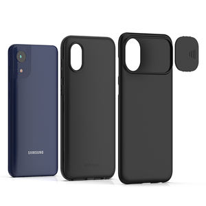 Etui antichoc pour Samsung <span class=keywords><strong>Galaxy</strong></span> A03 Core A24 4G A54 A34 Sacs pour téléphone portable Objectif coulissant Protection de l'appareil photo PC Matte Phone Cases - Product Image 4