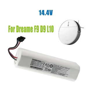 Baterías de aspiradora robótica 14,4 V 5200mAh batería de repuesto para Dreame F9 D 9 <span class=keywords><strong>L10</strong></span> Pro Plus RLS3 RLS5 RLS5L RLS5D - Product Image 3