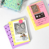 Meilleures ventes Coloré A7 Reliure Manches Feuilles de budgétisation pour Notebook Journal Enregistrement par 6 Trous Papier Inserts avec 50 Feuilles/pcs