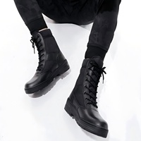 Nouveaux modèles 2026 – Bottes montantes chaudes en cuir de vachette véritable, antidérapantes et résistantes à l'usure, pour homme, idéales pour la montagne et le désert, pour activités de plein air