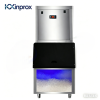 Machines à glace commerciales pour la production de glace en blocs/boulets/pastilles/en flocons pour les cafés, les hôtels et les bars
