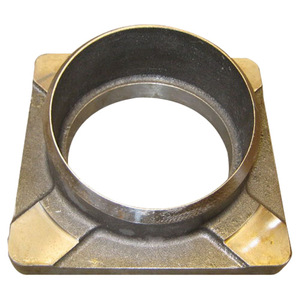 Brida de acero fundido para piezas de maquinaria de construcción, 100 mm de diámetro, de alta resistencia - Product Image 1