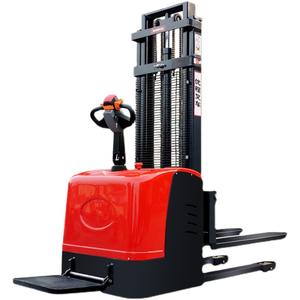 Apilador manual conveniente de alta calidad hidráulico eficiente con componentes de núcleo de nueva condición que incluyen motor de motor PLC - Product Image 2