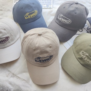 Scents Baseball Cap Cotton Unisex Soft Top Curved Brim Casual <b>Hat</b> Beige Navy Blue Gray Green <b>Khaki</b> Red Black - Product Image 1