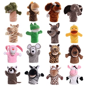 Sẵn Sàng Để Vận Chuyển Thiết Kế Hỗn Hợp Giá Rẻ Mềm Plush Toy Thú Nhồi Bông Zoo Con Rối Ngón Tay Rối Tay Tùy Chỉnh - Product Image 6