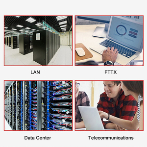 High Density Fiber Optic MTP MPO LC OS2 OM4 Harness Cable OM3 QSFP Patch Cord For AI Cluster Cloud Data Center - Product Image 4
