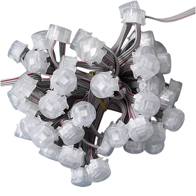 Diskon Besar Liburan Natal O.3w DC12V RGB 4PIN 5050 Dmx GS8208 8206 20Mm Lampu Titik Led