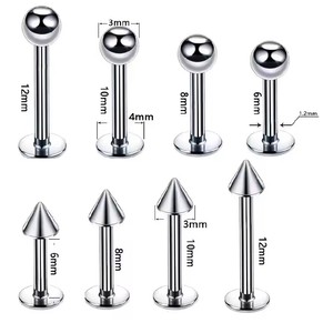 ชุดเครื่องประดับเจาะริมฝีปาก ลิ้น และเล็บ รุ่น KINCHILL Silver Piercing Basic พร้อมอุปกรณ์ครบชุด ขายส่ง - Product Image 1