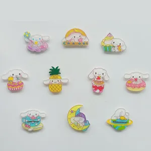 Kustom Promosi DIY dekorasi Cinnamoroll kulkas kalender Magnet dicetak magnetik kartu bisnis kertas 3D Magnet kulkas