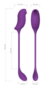 Вибратор для сосания клитора с функцией стимуляции, вибратор для сосков и клитора - Product Image 4