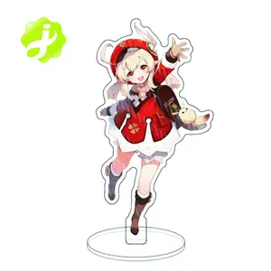 Double Sided Mini Or Large Size Clear Acrylic Standee Display Thick Anime Custom Printed Mini Acrylic Standees