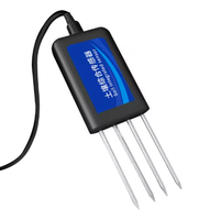 Analyseur d'humidité du sol portable agricole Lorawan, mesure de la température, de l'EC, du taux d'eau et du pH, matériau ABS