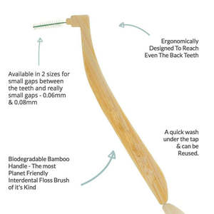 Spazzolino interdentale monouso dentale ortodontico ecologico - Product Image 5